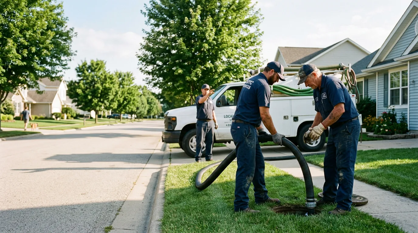 Grease Trap Pumping in Lewisville, IN